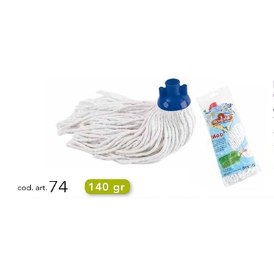 MOP RICAMBIO COTONE GR. 140 PER LAVAPAVIMENTI