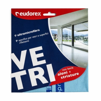 PANNO VETRI MICROFIBRA 35X40 BLISTERATO EUDOREX
